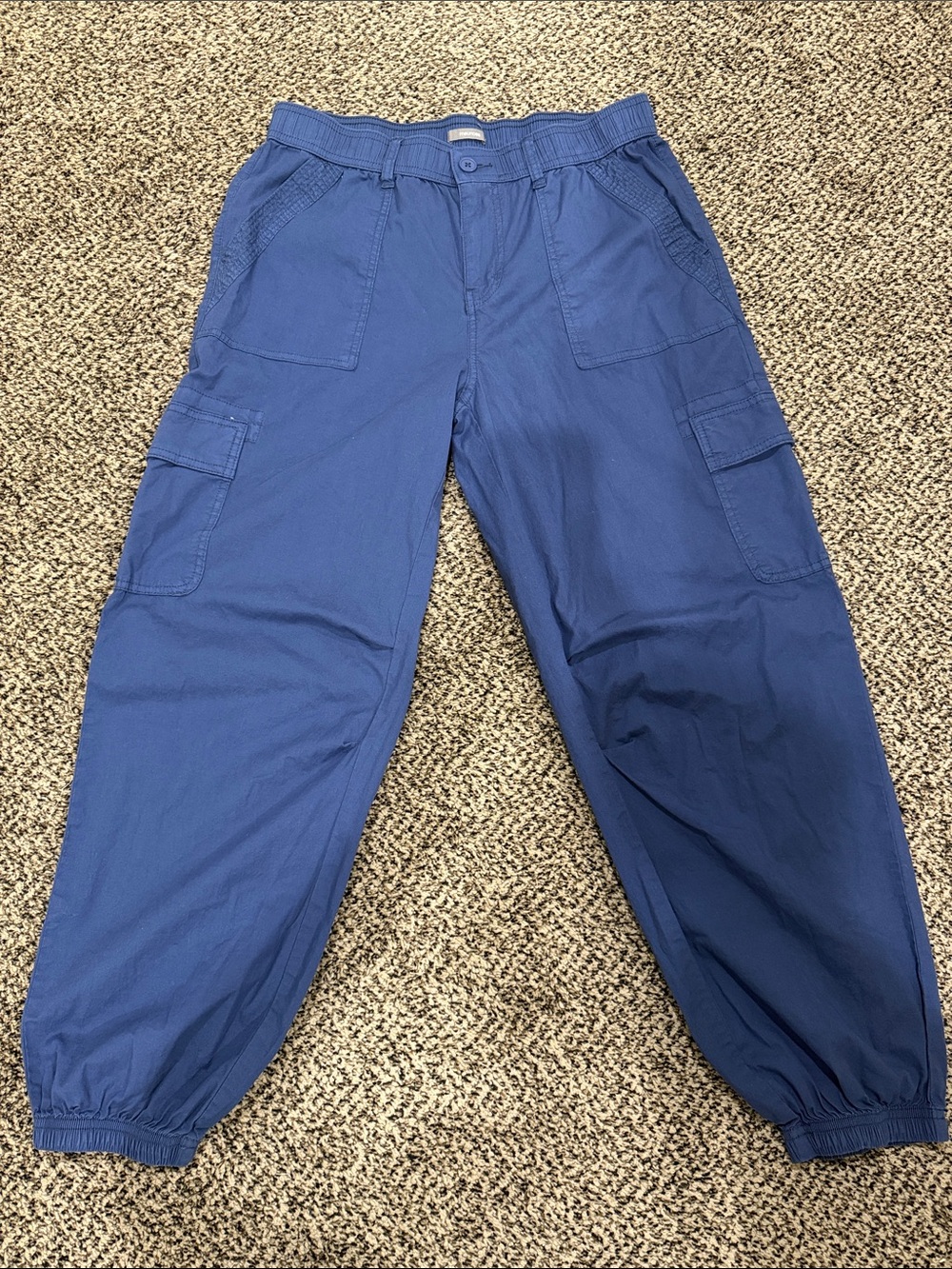 Maurices Blue Cargo Jogger Pants